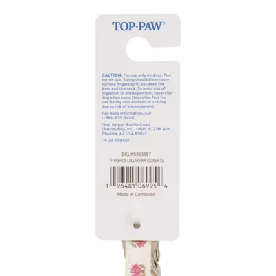 Product Top Paw® Flower Fashion Dog Collar