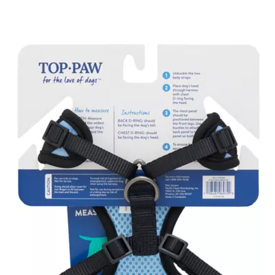 Top Paw® Checkered Comfort Dog Harness - Image 6