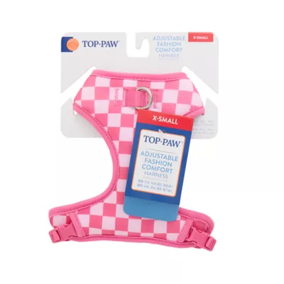 Top Paw® Checkered Adjustable Fashion Comfort Dog Harness - Image 5
