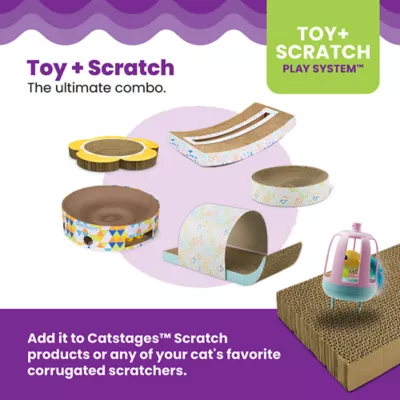 Product  Catstages Chirping Bird Scratch Toy