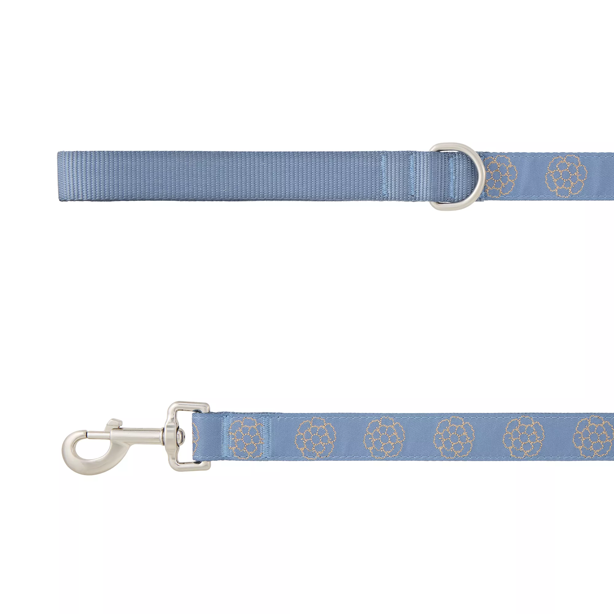 Top Paw Blue with Flower Fashion Dog Leash