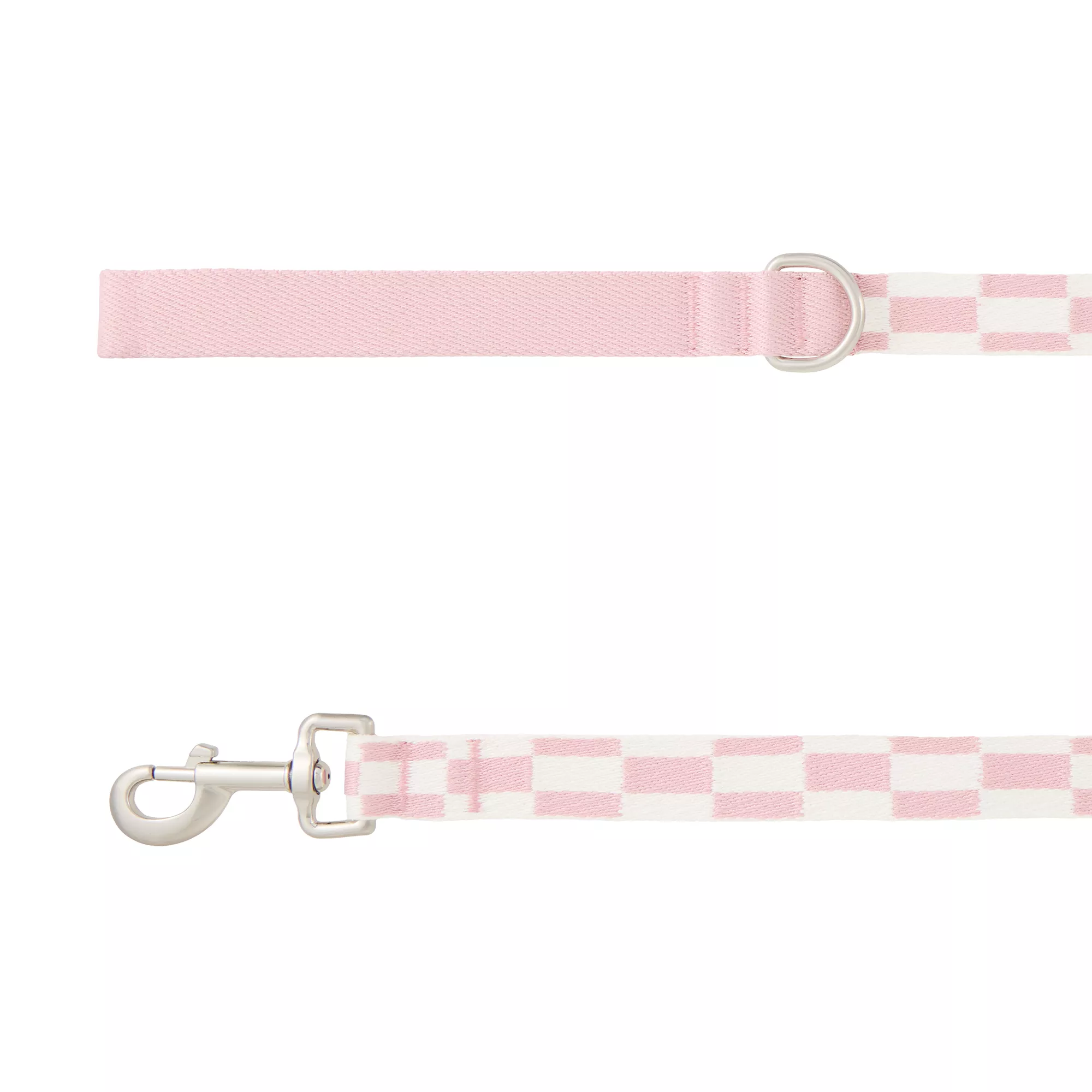 Top Paw Mauve Checkered Fashion Dog Leash