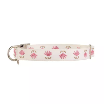 Product Top Paw Pink Flower Fashion Dog Collar