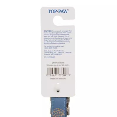 Product Top Paw® Flowers Fashion Dog Collar