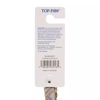 Product Top Paw Aztec Fashion Dog Collar