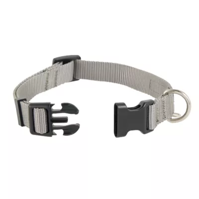 Product Top Paw Grey Adjustable Dog Collar