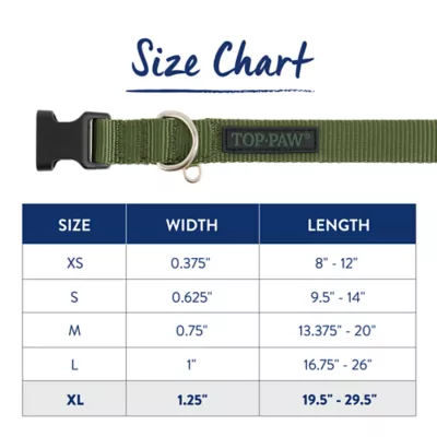 Product Top Paw® Adjustable Dog Collar
