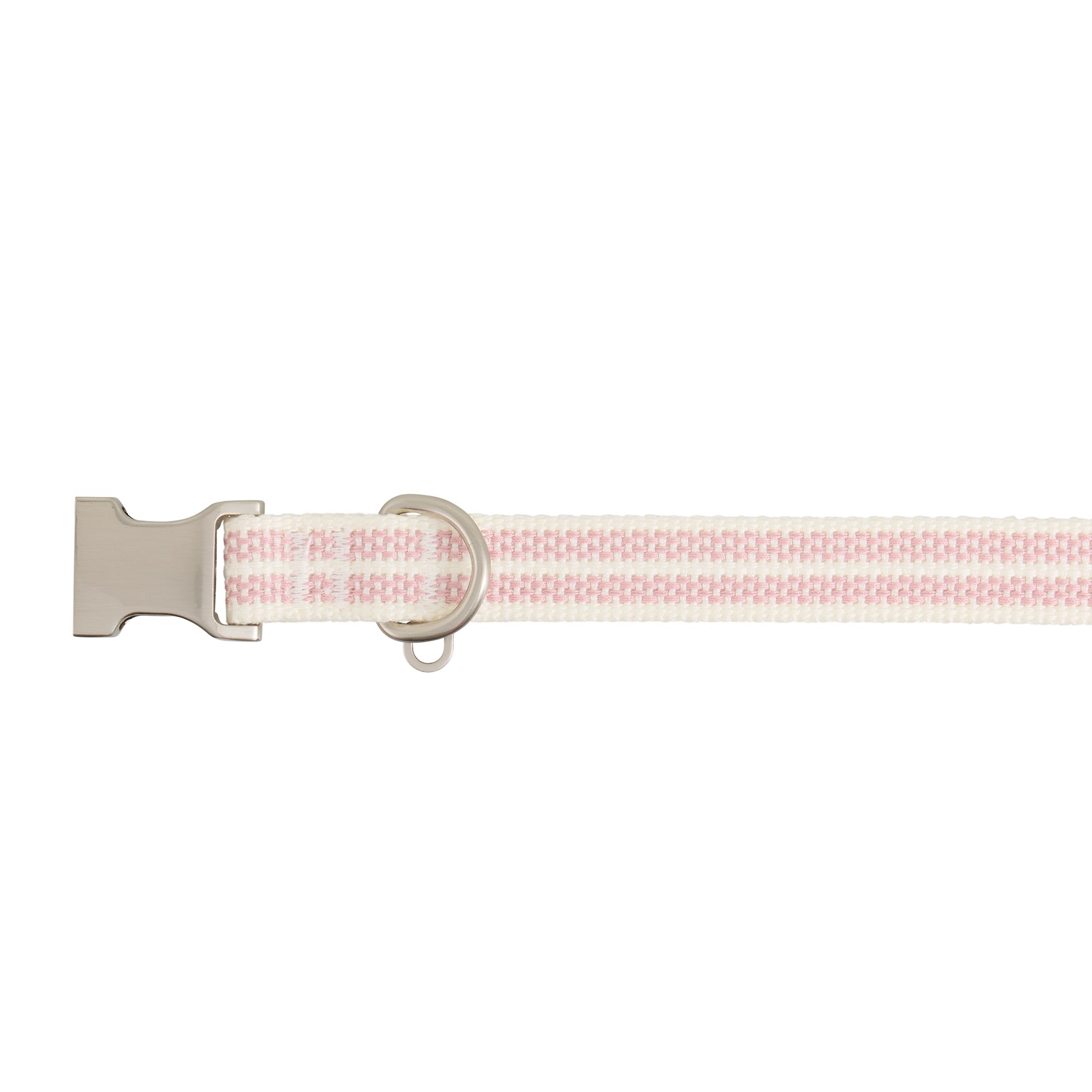 Pastel pink fashion dog collar