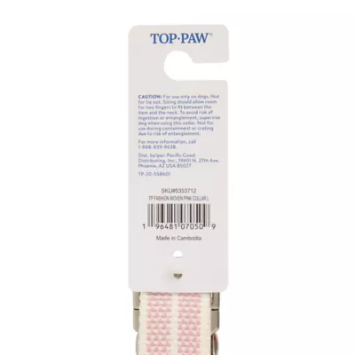 Product Top Paw® Woven Fashion Dog Collar