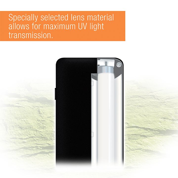 Zilla® Slimlines T8 Fluorescent Light Fixture Desert for Heat & UVB Bulbs - 18 in - thumbnail 6
