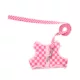 Product Whisker City Pink Checkered Cat Harness and Leash Combo Set