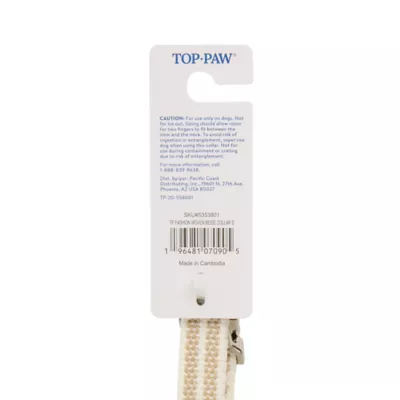 Product Top Paw® Woven Fashion Dog Collar