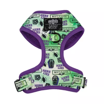 Product Sassy Woof Beetlejuice Adjustable Dog Harness