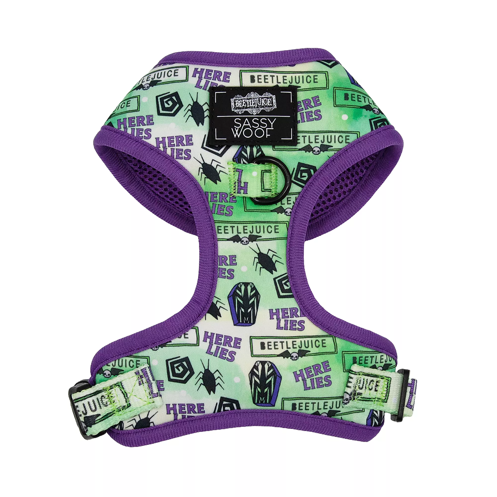 Sassy Woof Beetlejuice Adjustable Dog Harness