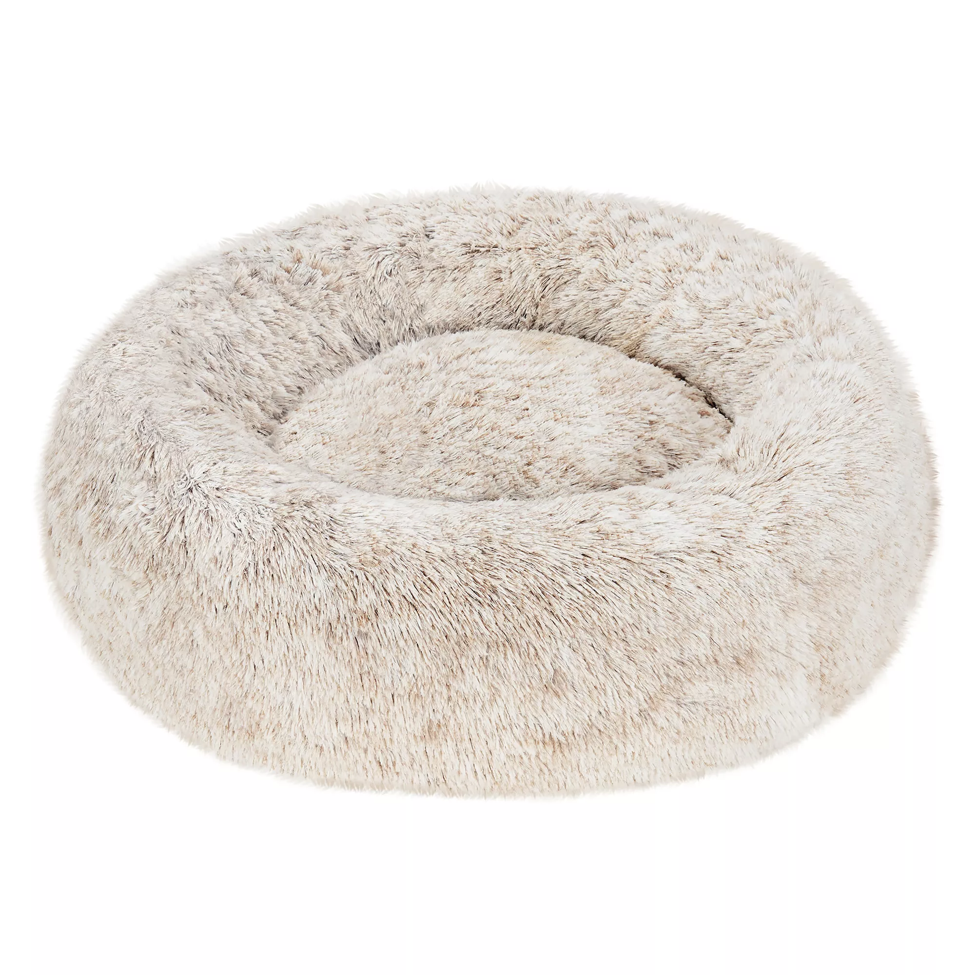 FurHaven Calming Cuddler Donut Pet Bed