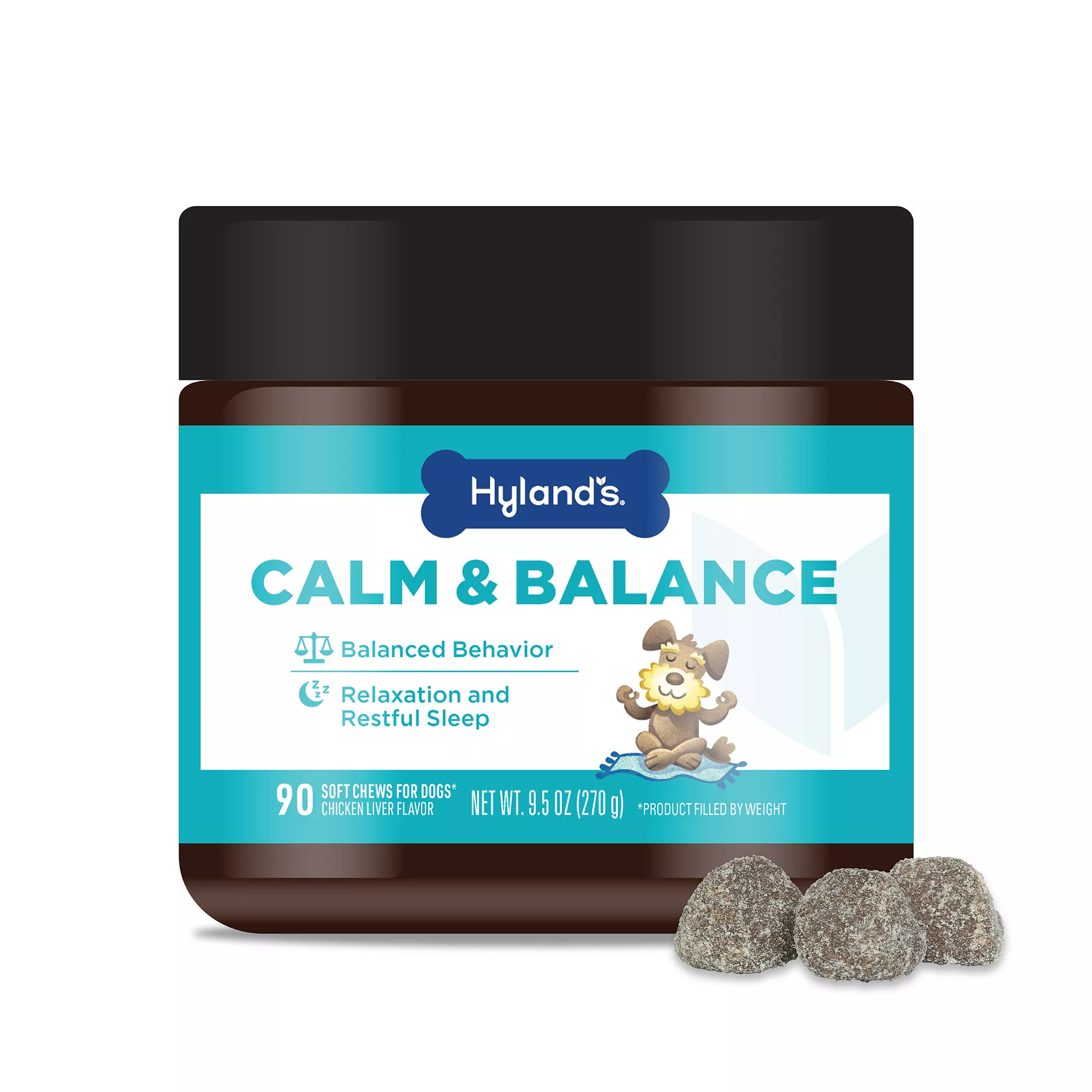  Hyland's Calm & Balance Chews for Dog 90 Ct