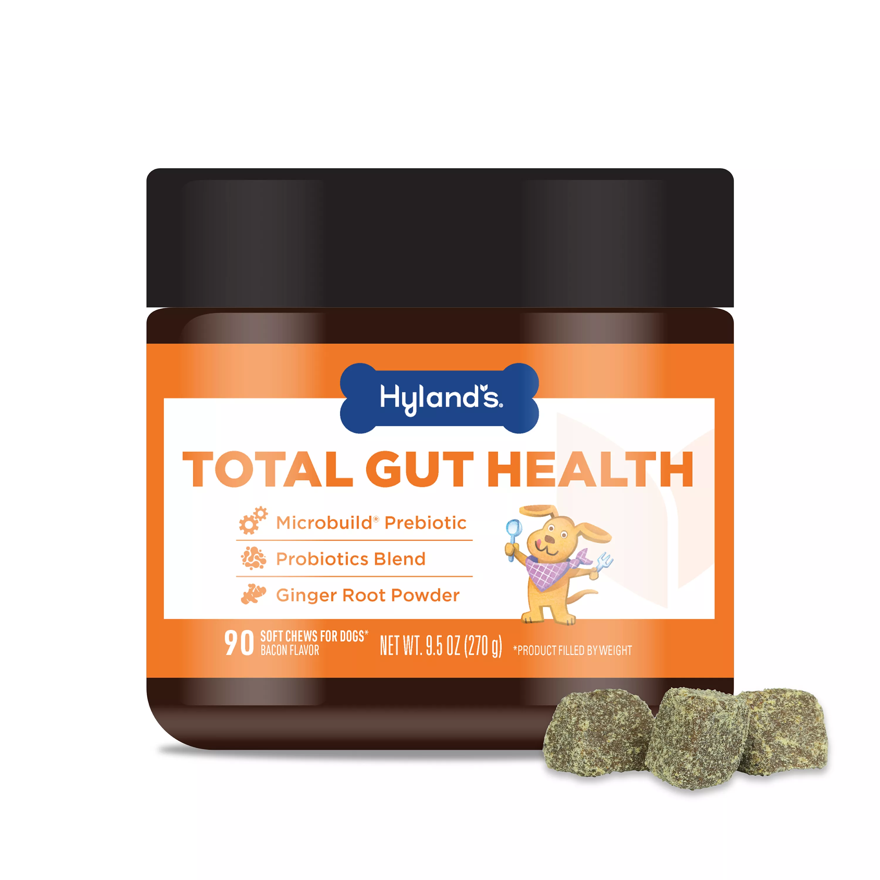 Hyland's Total Gut Health Chews for Dog 90 Ct