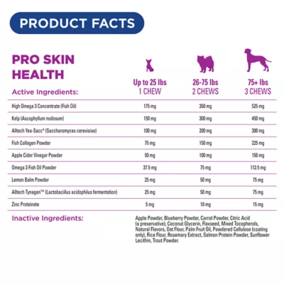 Product Hyland's Pro Skin Health Chews for Dogs 90 Ct