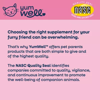 Product YumWell ™ Cat Hairball Support Soft Chews