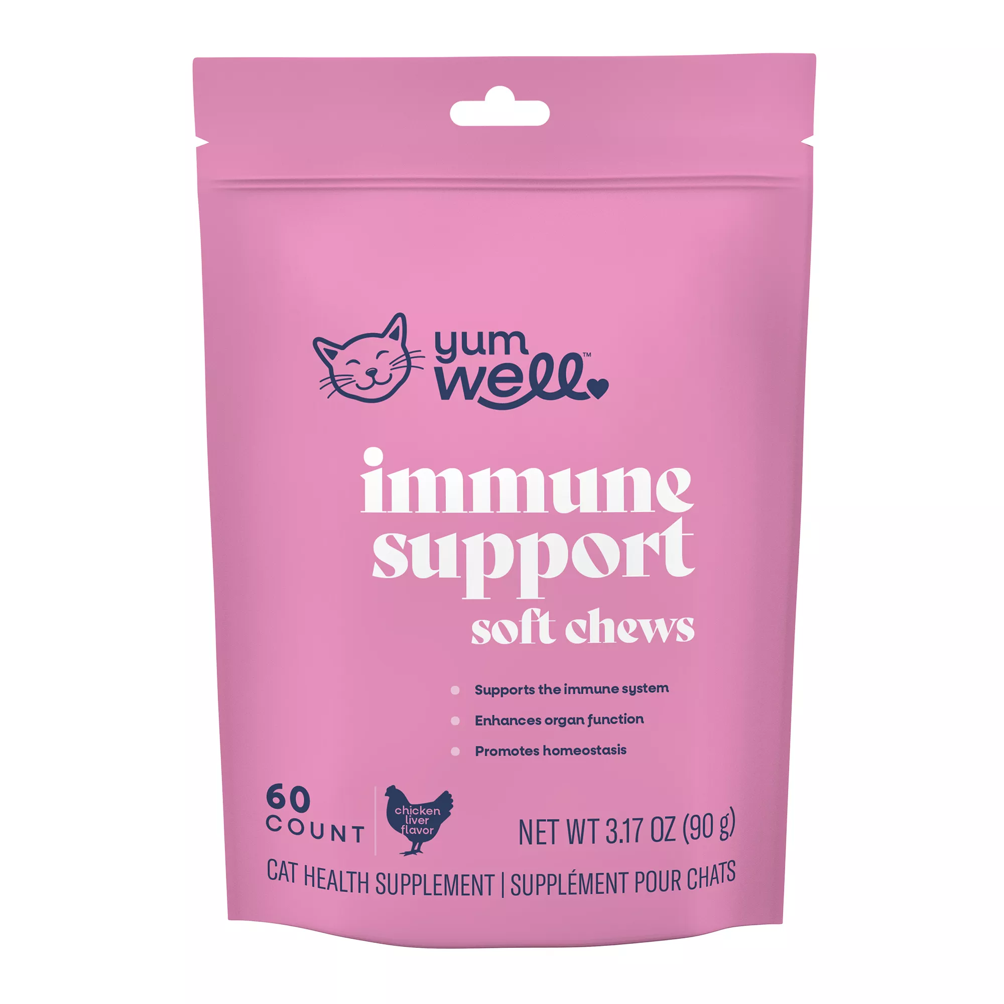 YumWell&trade; Cat Immune Support Soft Chews