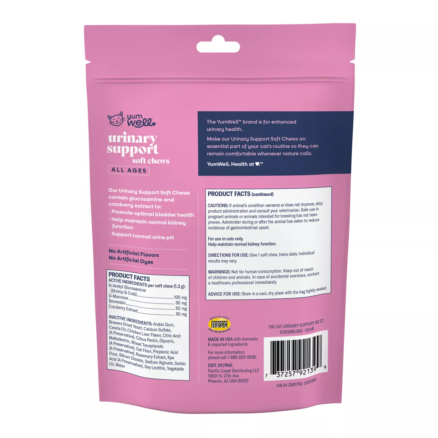 YumWell™ Cat Urinary Support Soft Chews