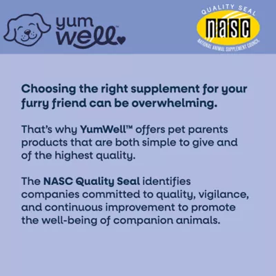 Product YumWell™ Dog Skin and Coat Salmon Oil Formula