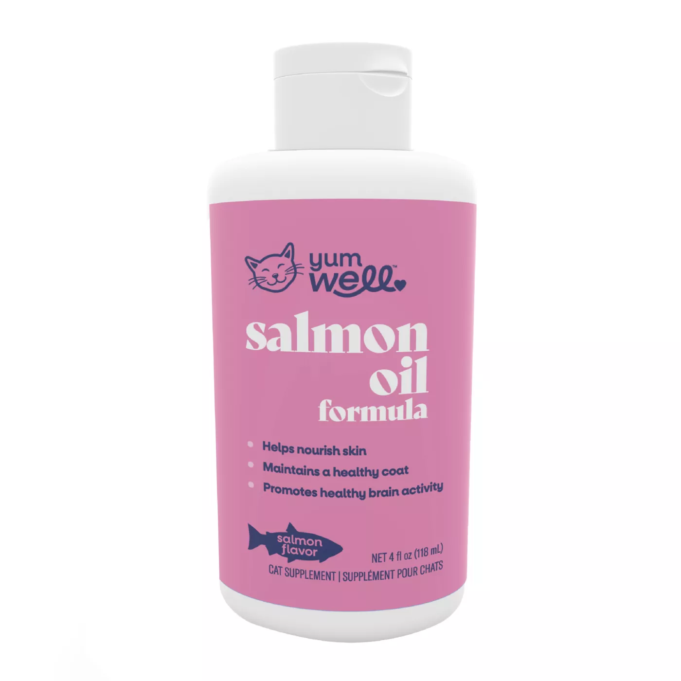 YumWell Cat Skin and Coat Salmon Oil Formula