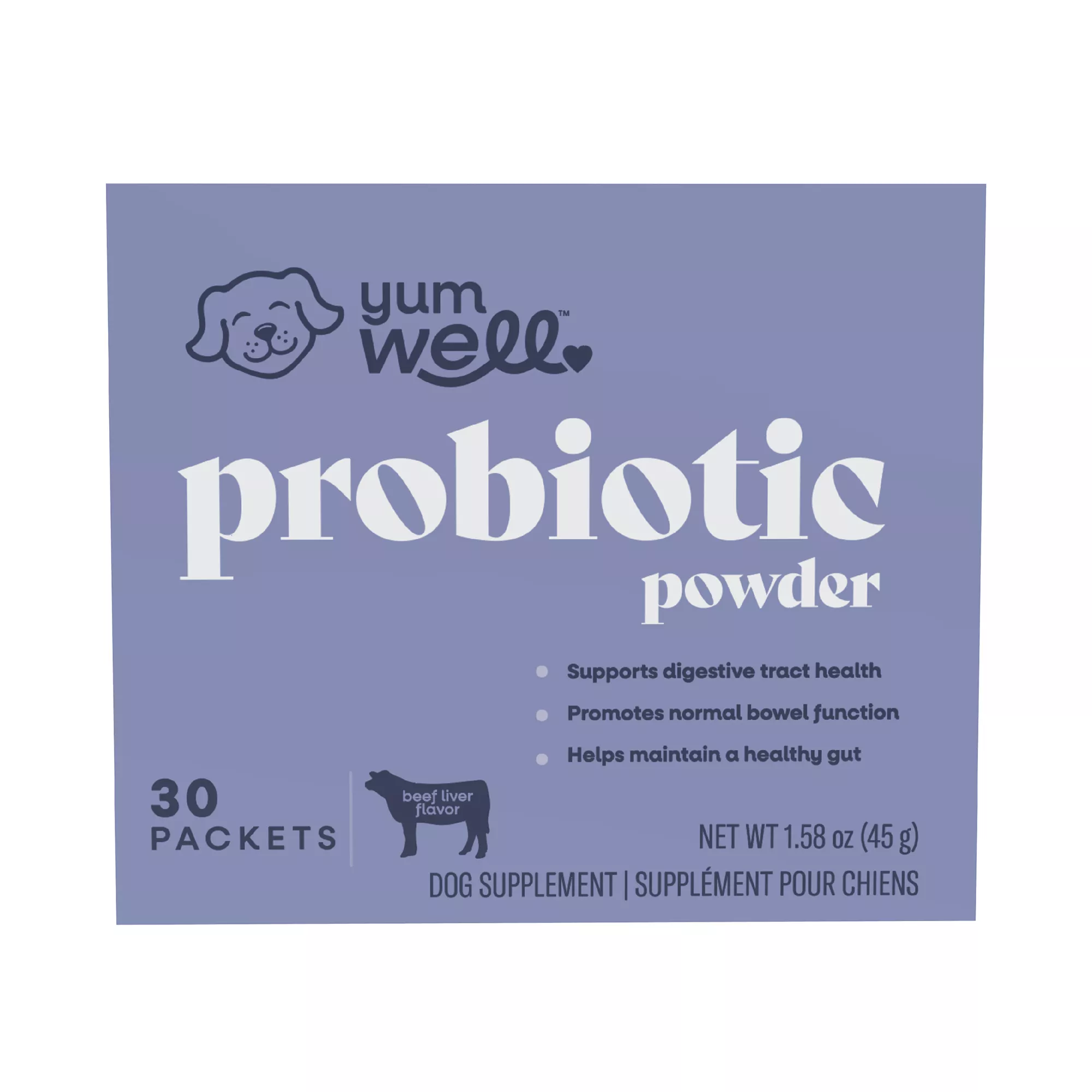 YumWell&trade; Dog Probiotic Powder