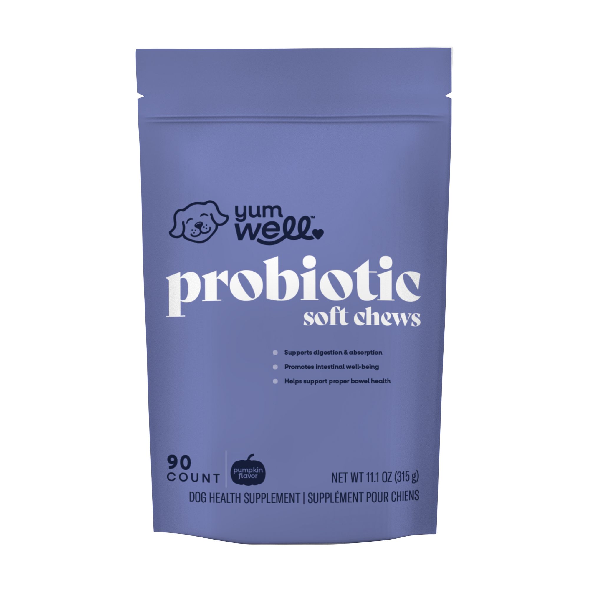 YumWell&trade; Dog Probiotic Chews