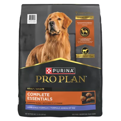 Product Purina Pro Plan Complete Essentials Shredded Blend Adult Dog Dry Food - Lamb & Rice