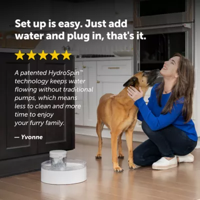 Product PetSafe® Outlast Pumpless Water Fountain 128 oz - Dishwasher Safe - Water Filter Included