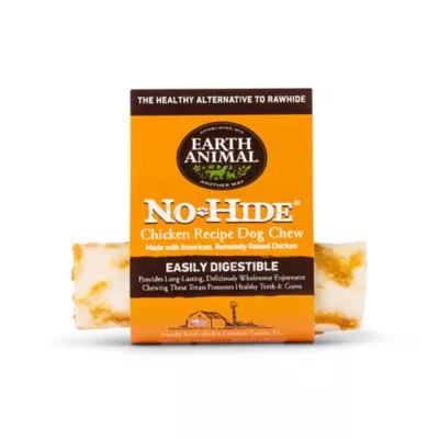 Product Earth Animals No Hide Roll Rawhide Alternative - Chicken 1 Count