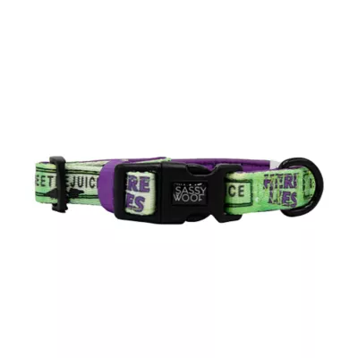 Product Sassy Woof Beetlejuice Adjustable Dog Collar