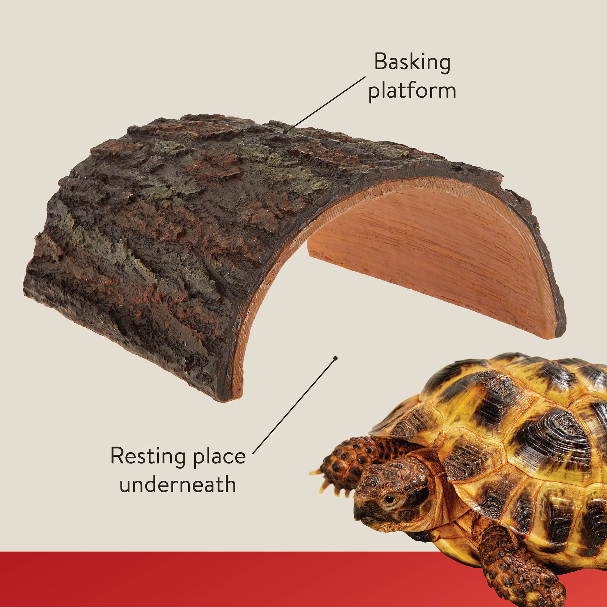 Thrive Wood Hide - Reptile Hide Decor - thumbnail 3