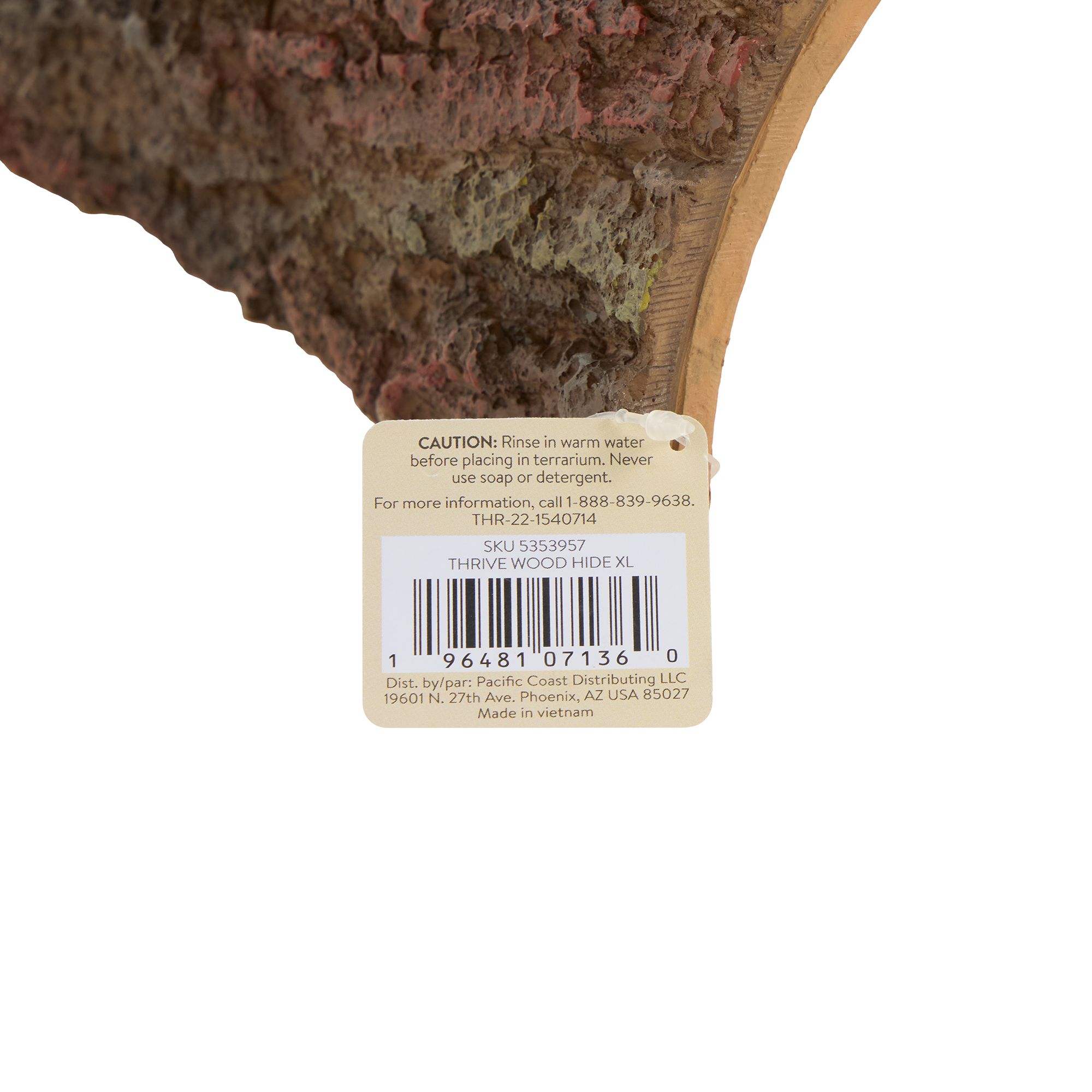Thrive Wood Hide - Reptile Hide Decor - thumbnail 5