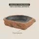 Product Thrive Brown Reptile Bowl