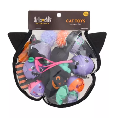 Product Thrills & Chills Halloween Pack of Cat Toys