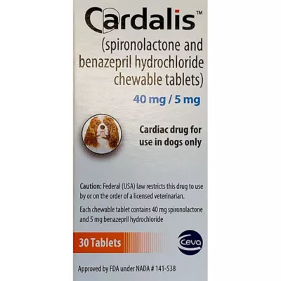 Product Cardalis Chewable Tablets for Dogs - 40mg/5mg, 30 Tablets