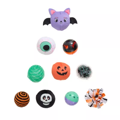 Product Thrills & Chills 10 Pack of Balls Cat Toys