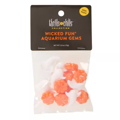 Product Thrills & Chills Ghost and Pumpkin Aquarium Gems