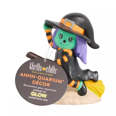 Thrills & Chills Witch Aquarium Ornament - Image 3