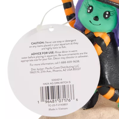 Thrills & Chills Witch Aquarium Ornament - Image 4