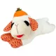 Product Halloween Jumbo Lamb Chop Dog Toy Pumpkin Hat