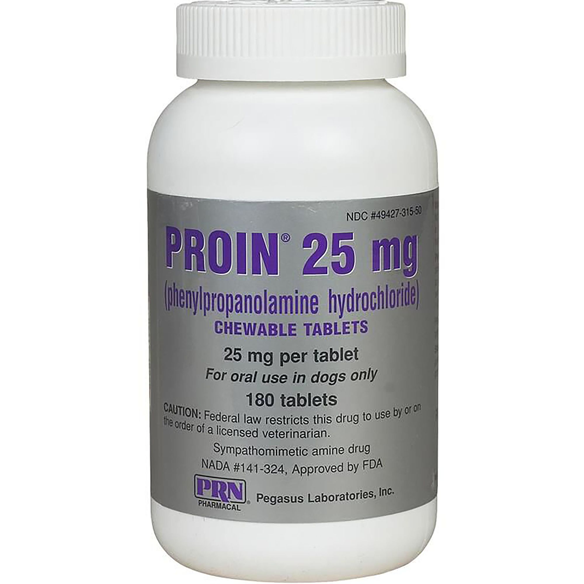 Proin Chewable Tablets for Dogs - 25mg | Pharmacy Urinary Tract ...