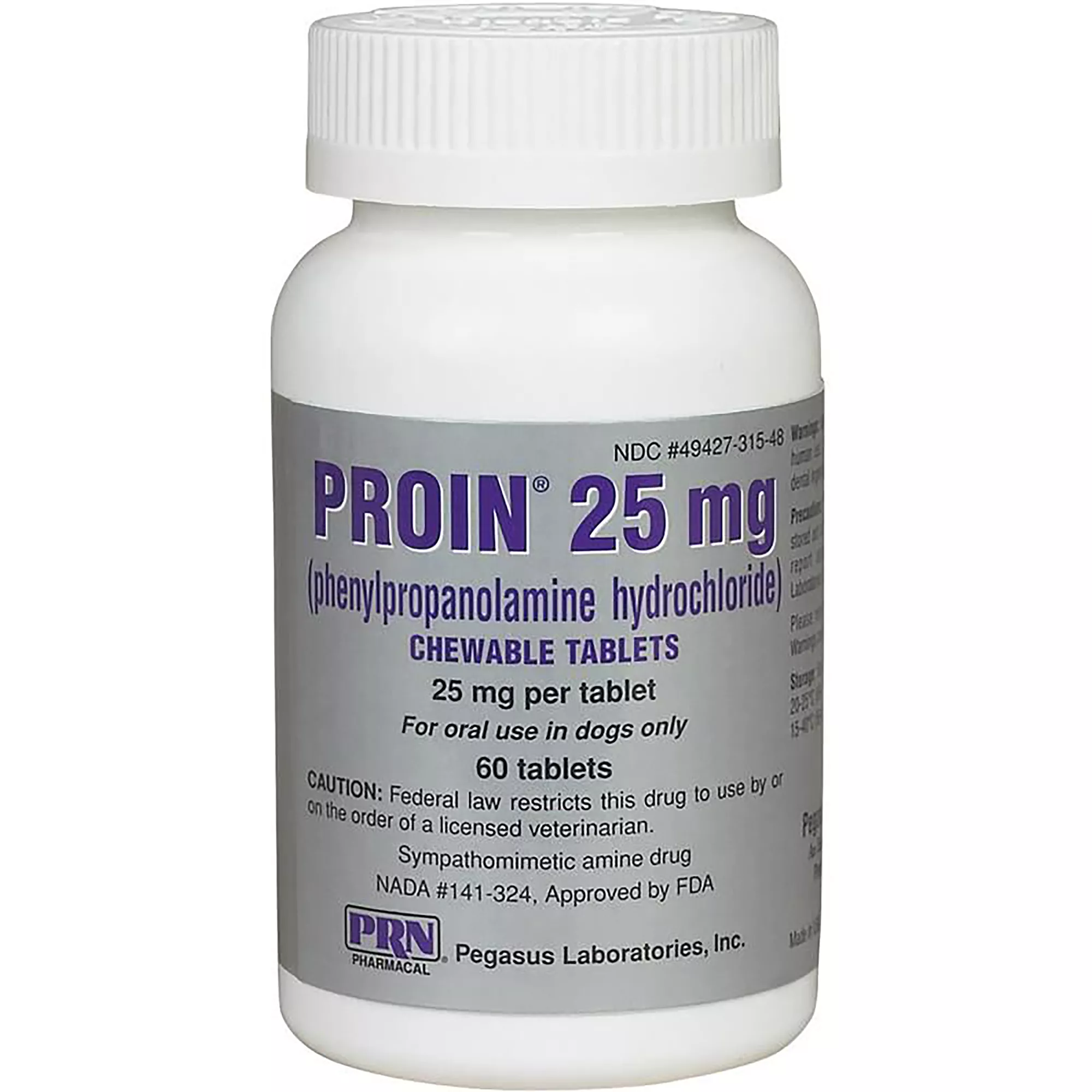 Proin Chewable Tablets for Dogs - 25mg