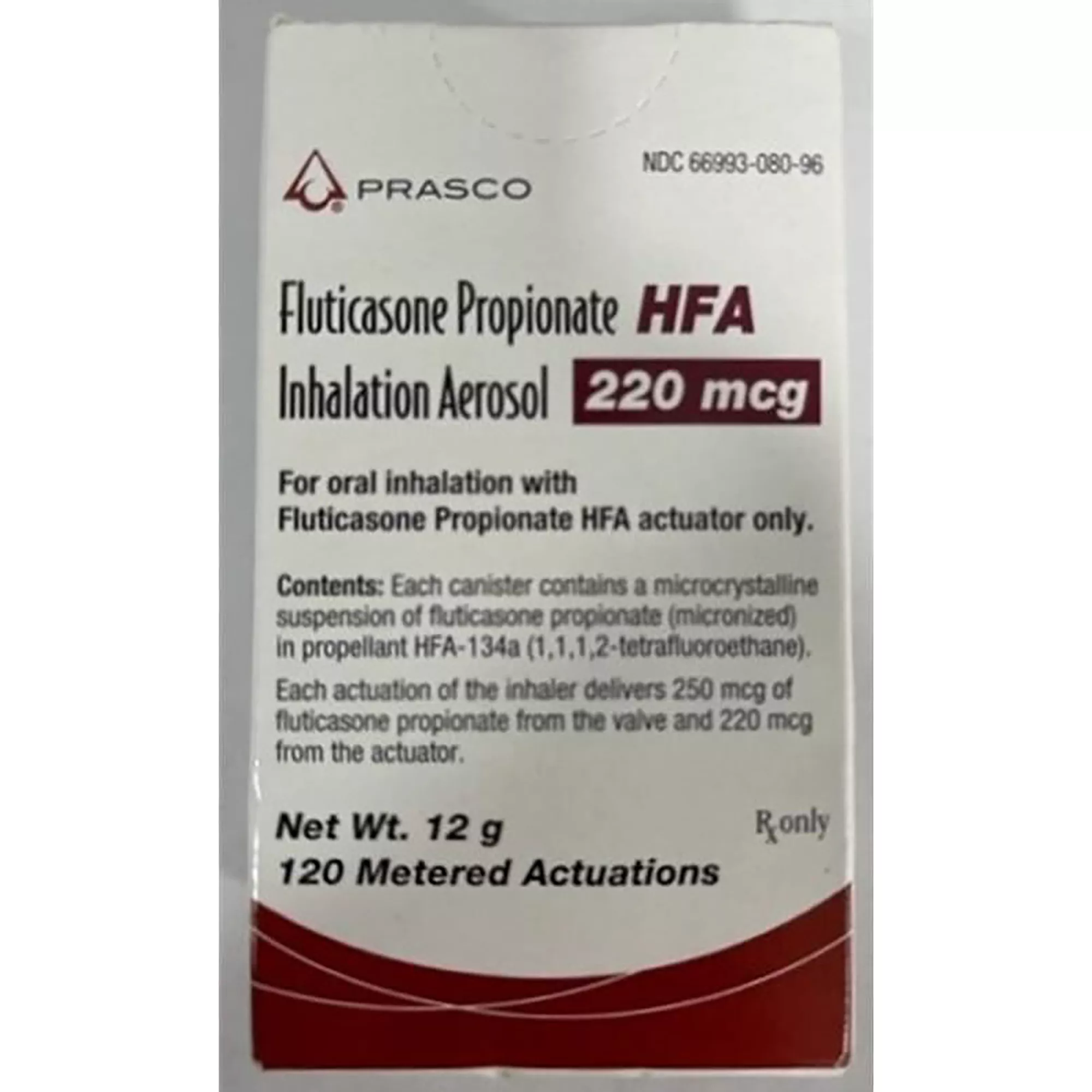 Fluticasone Propionate HFA Aerosol for Dogs and Cats - 220 mcg