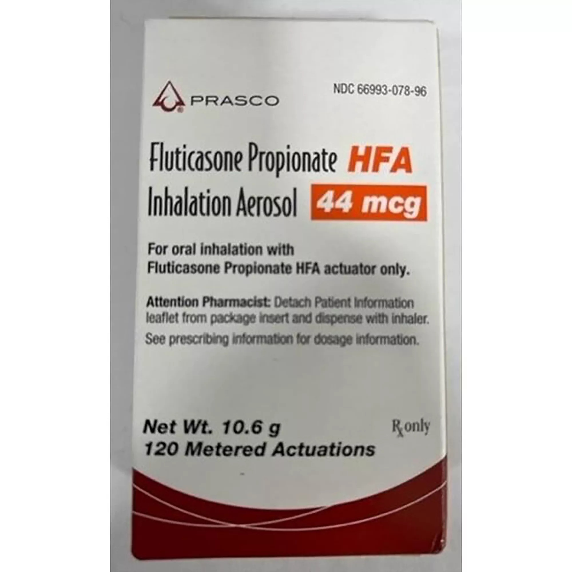 Fluticasone Propionate HFA Aerosol for Dogs and Cats - 44 mcg