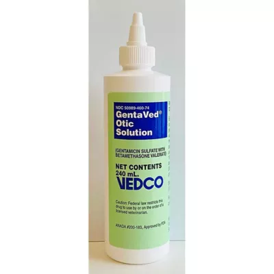 Product GentaVed Otic Solution For Dogs and Cats - 7.5 mL,15 mL, 240 mL