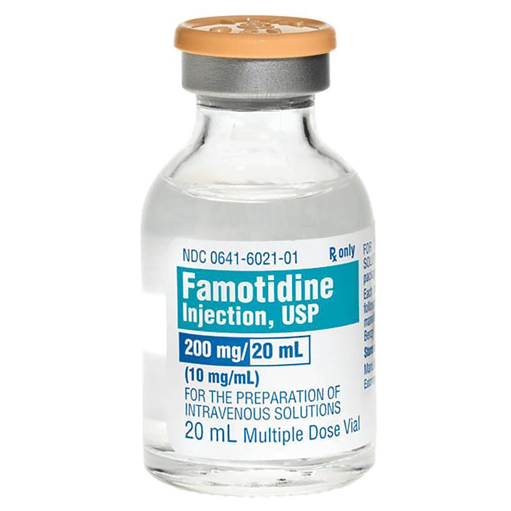 Famotidine Injection for Dogs and Cats - 10 mg/mL, 20 mL