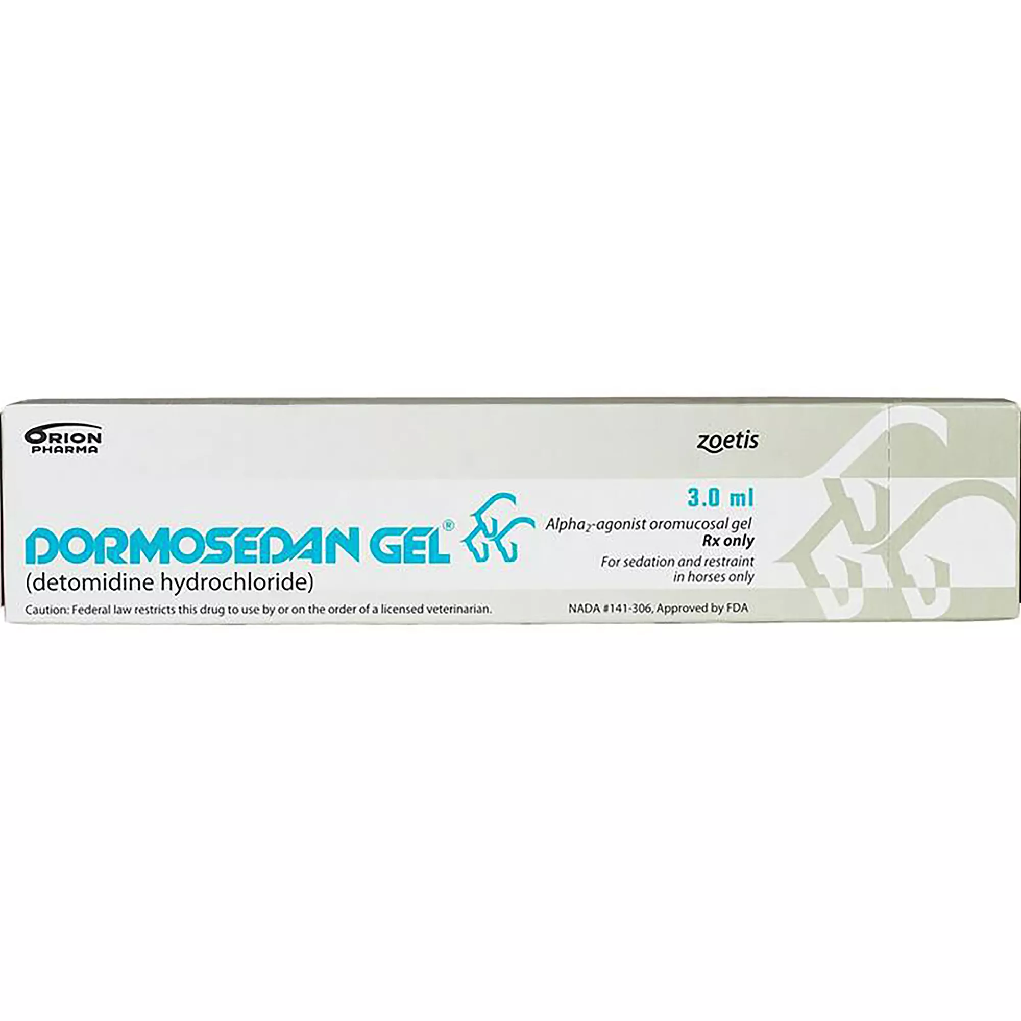 Dormosedan Gel Syringe for Horses - 3.0 mL